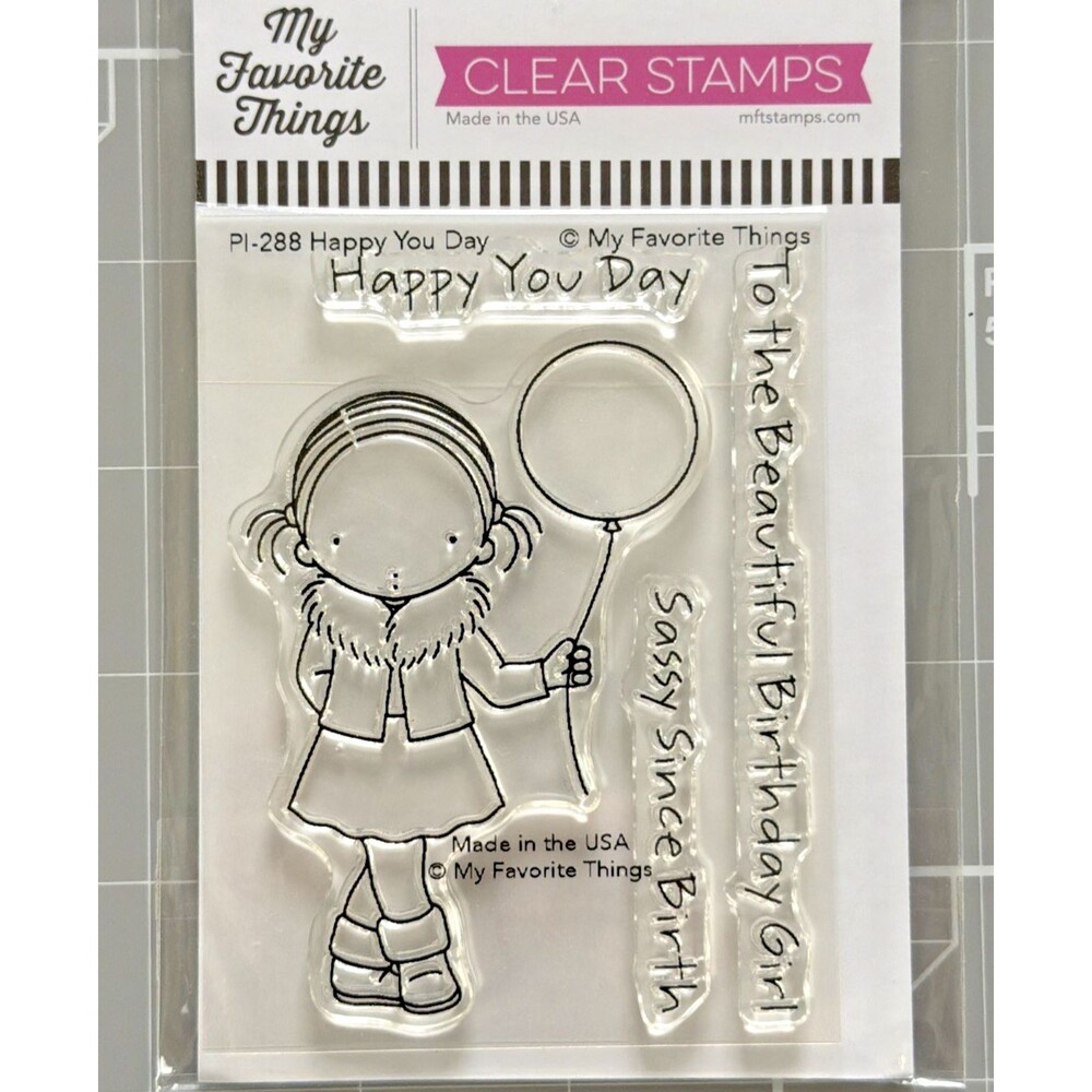 My Favorite Things Dies and Stamps Set "Happy You Day" Birthday - New